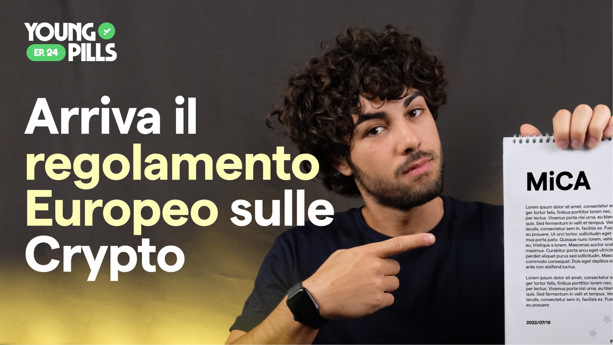 MiCA: arriva il regolamento europeo sulle crypto
