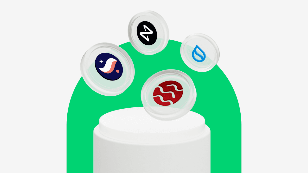 NEAR, SEI, STRK and SUI available on Young Platform
