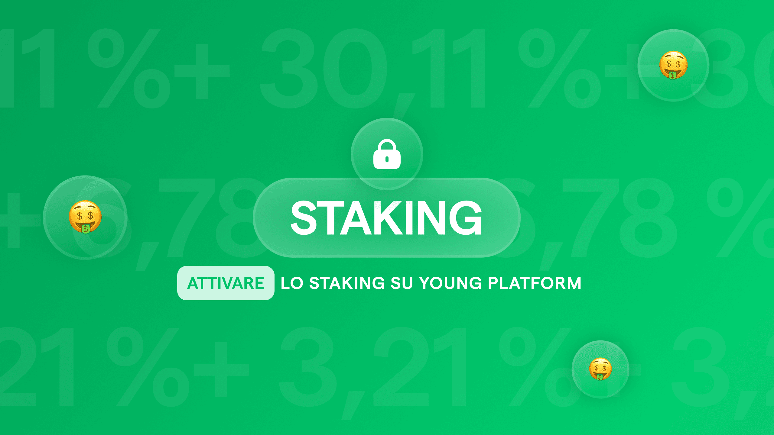Come attivare lo staking su Young Platform