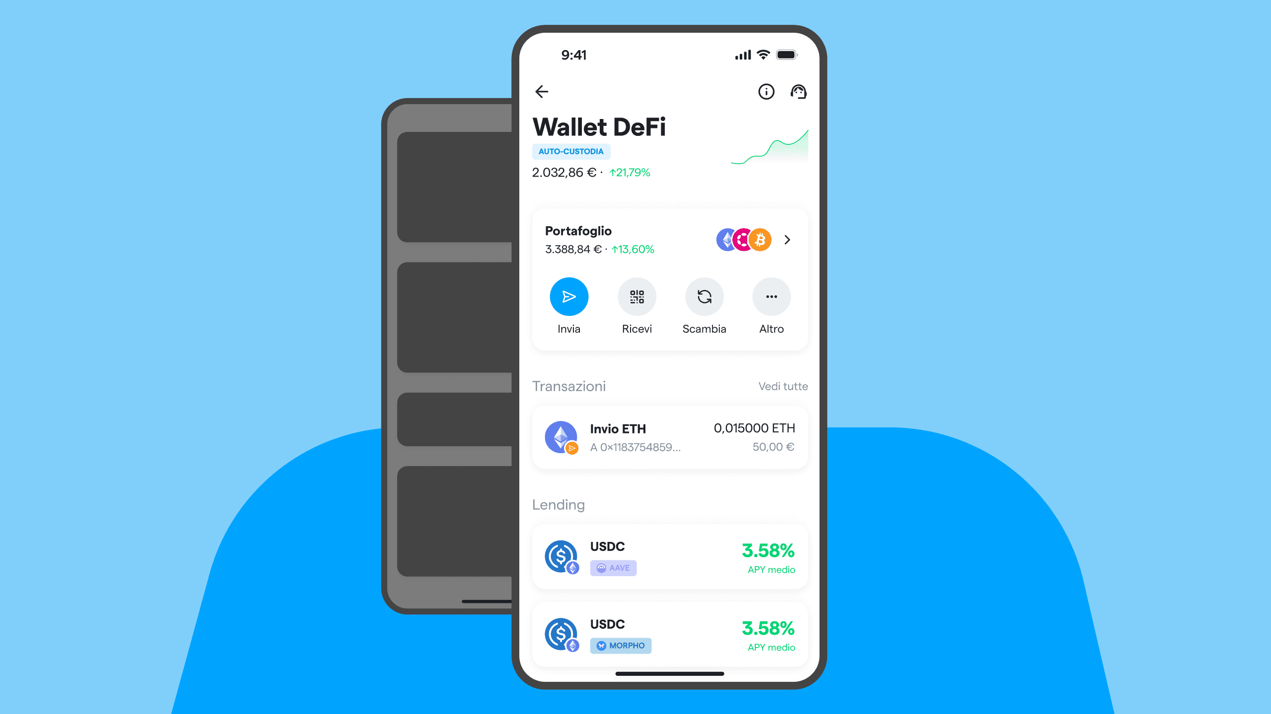 Lending defi