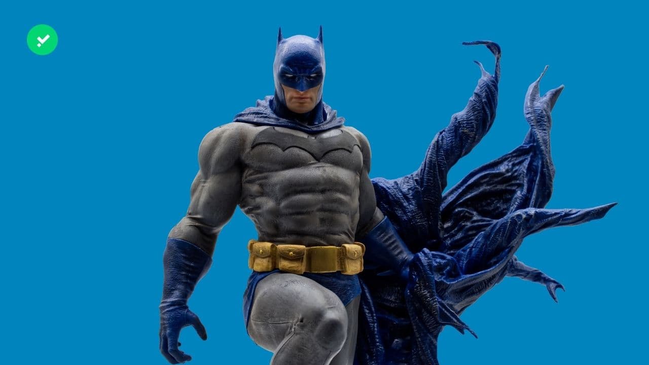 Batman in posa fumetti DC Comics