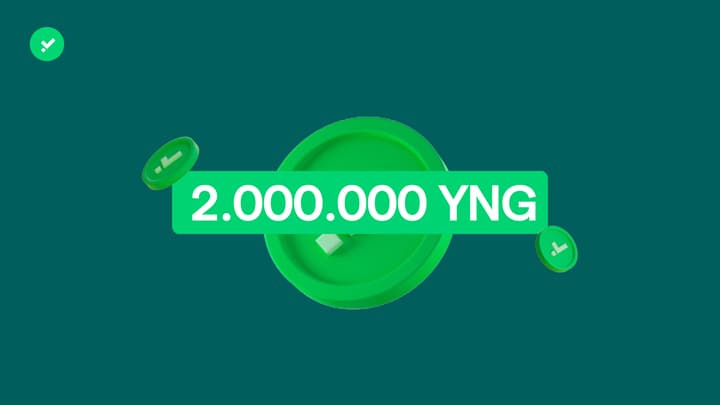 Community Sale of the YNG token: 2 million purchased
