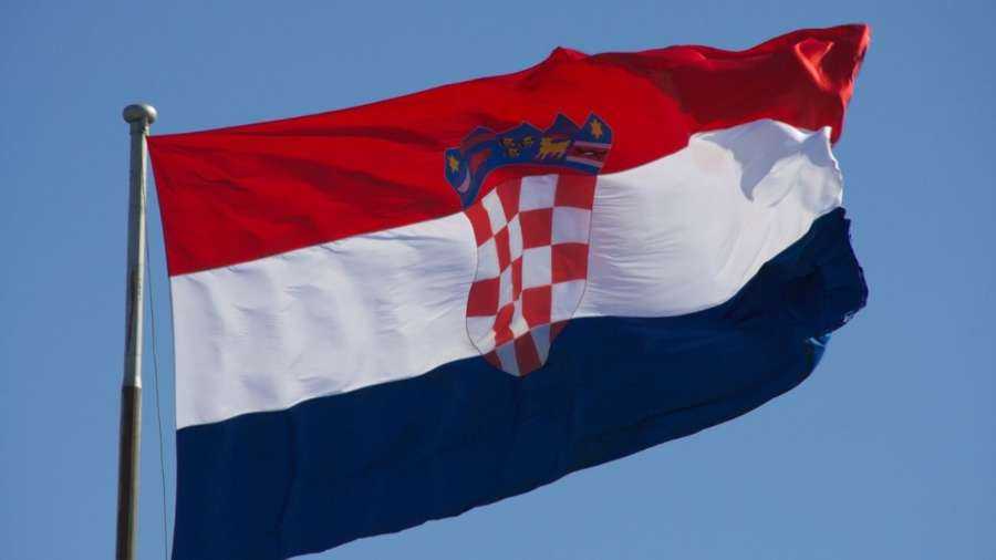 Bandiera Croazia Pagamenti Criptovalute Bitcoin