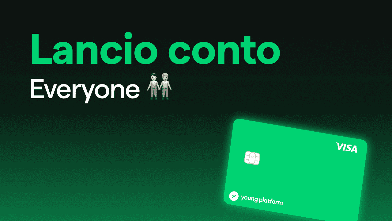 Il Conto Young è live per tutti!