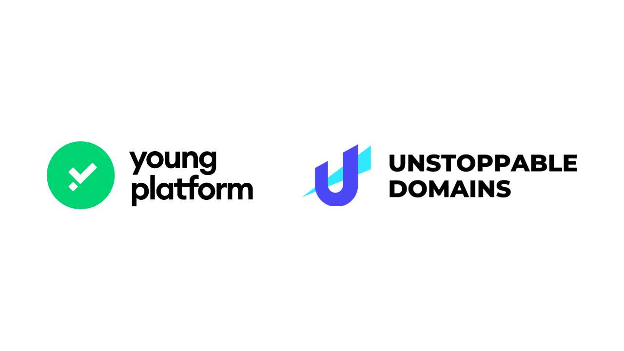 Young Platform sigla una partnership con Unstoppable Domains