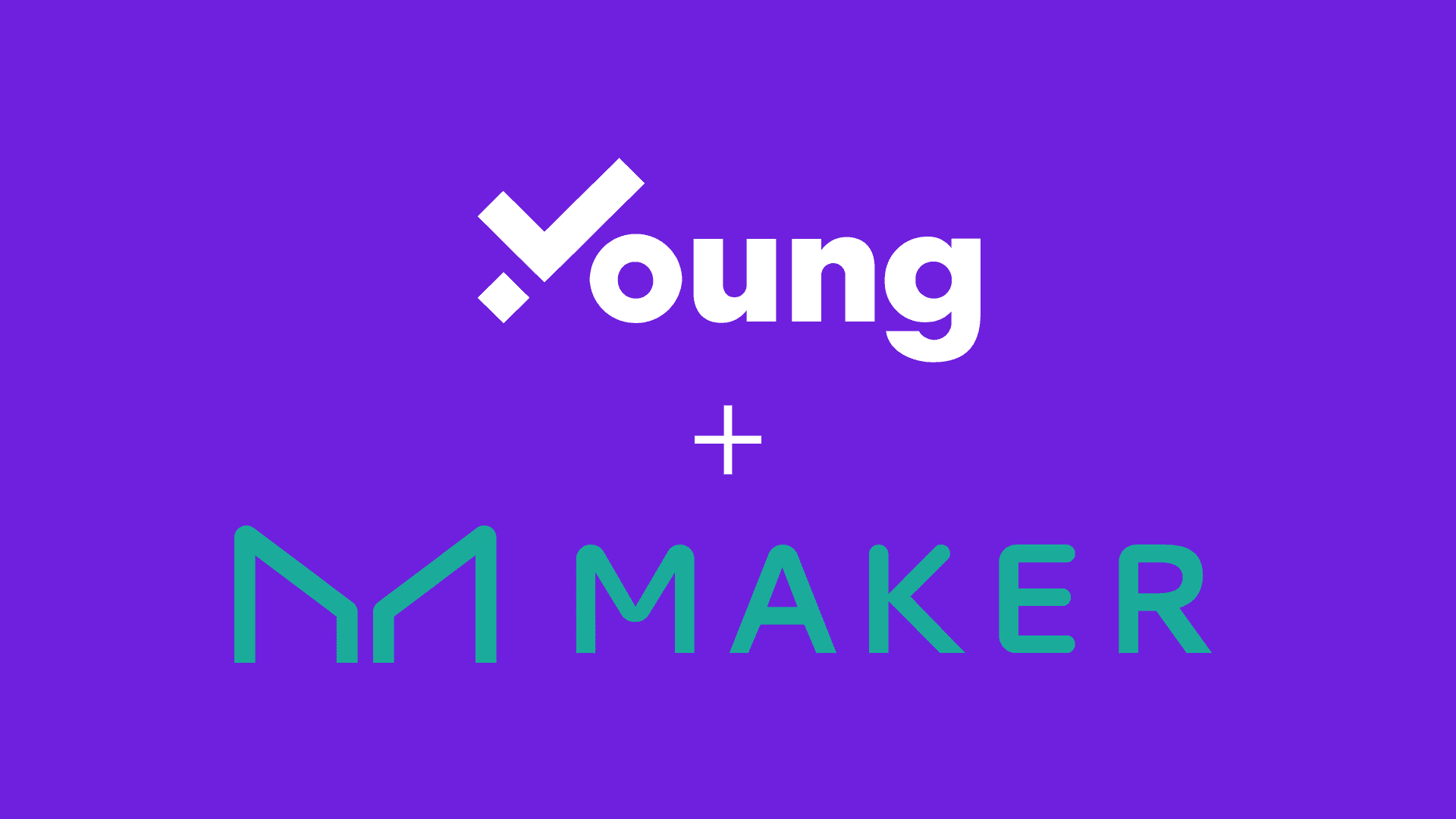 Young announces the new partnership with MakerDAO!