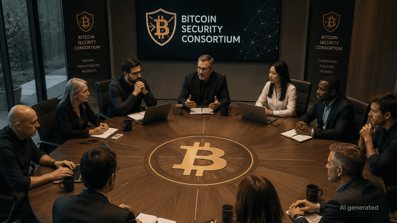 Bitcoin security consortium